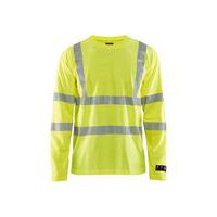 Multinorm T-Shirt lange mouw Geel - Blåkläder