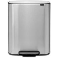 Pedaalemmer Bo 2 x 30 liter staal_Brabantia