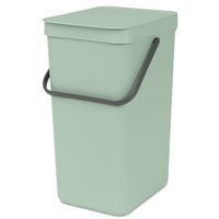 Afvalemmer Sort&Go 16L, Brabantia, Jade