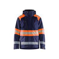 High Vis Shell Jacket Marineblauw/Oranje - Blåkläder