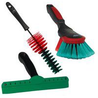 Autowasborstelset - hand-, velgenborstel - raamtrekker - Vikan