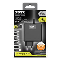 Oplader 90 W voor notebook, universeel en type C - Port Connect