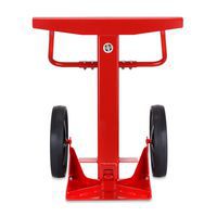 Trailersteun RAL 3020 - rood - DANCOP