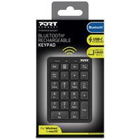 Keypad Numeric bluetooth toetsenpaneel oplaadbaar - Port Connect