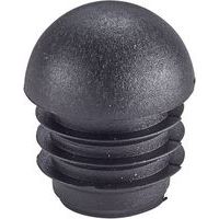 Set van 2 zwarte doppen - diameter 27 - Mottez