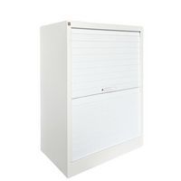 Roldeurkast laag wit - JEC - refurbished