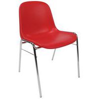 Kuipstoel - verchroomde poten - Manutan Expert