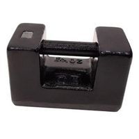 Blokgewicht van roestvast staal - Klasse OIML M1 - Timber