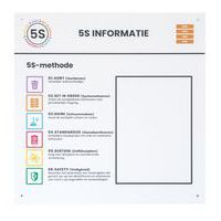 Informatiepaneel 5S 750 mm - Paperflow