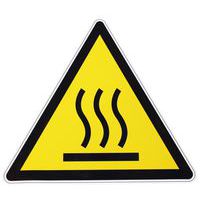 Waarschuwingsbord - Heet oppervlak - Manutan Expert