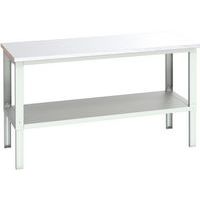 WerkBank Cubio staal met legbord - 2000x900x740-1140mm - Bott