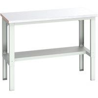 WerkBank Cubio stalen coating legbord - 1500x750x740-1140mm - Bott