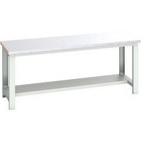 WerkBank Cubio met stalen coating en legbord - 2000x750x840mm - Bott