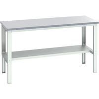 WerkBank Cubio melamine legbord - 2000x900x740-1140mm - Bott