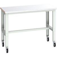 Cubio bank op stalen wielen - 1500x750x840-1140mm - Bott