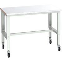 Cubio bank op stalen wielen - 1500x900x840-1140mm - Bott