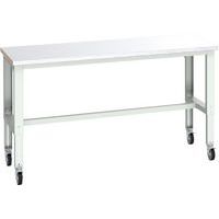 Cubio bank op stalen wielen - 2000x750x840-1140mm - Bott