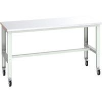 Cubio bank op stalen wielen - 2000x900x740-1140mm - Bott