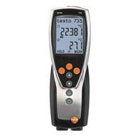 Temperatuurmeter met verwisselbaar sonde 3 kanalen 735 - Testo