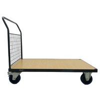 Platformwagen met gaaswand Draagvermogen 400 - 500 kg - Manutan Expert