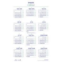 Jaarkalender voor 2026