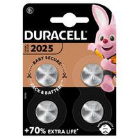 Lithiumknoopcelbatterij DL 2025 - Set van 4 - Duracell