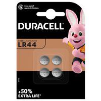 Alkalineknoopcelbatterij LR44 - Set van 4 - Duracell