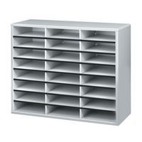 Sorteermap 24 vakken - Kleur grijs - Fellowes