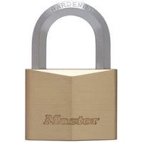 Hangslot 60mm goud - 6-kant beugel 35mm 1165EURD - Master Lock