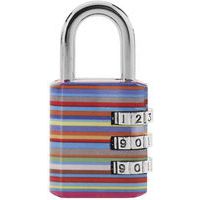 Hangslot 3-cijfer combinatie 30mm met patroon 1509EUR - Master Lock