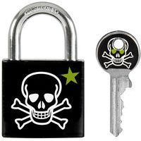 Hangslot 30 mm  - motief doodshoofd 3430EUR - Master Lock