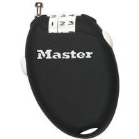 Hangslot met cijferslot en oprolbare kabel 70cm 4603EURD - Master Lock