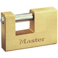 Hangslot 63mm rechthoek - massief messing 606EURD - Master Lock