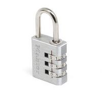 Hangslot met 3-cijferige combinatie aluminium huis 30cm - Master Lock