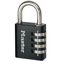 Cijferslot aluminium 40 mm 7640EURDBLK - Master Lock