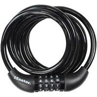 Spiraalkabelslot met 4-cijferige combinatiekeuze - Master Lock