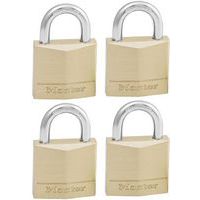 Hangslot 30 mm Massief messing 130EURQNOP - Master Lock