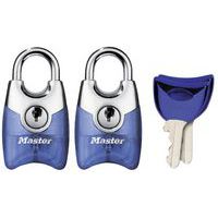 Hangslot fusion met sleutel 4630EUR - Blauw - Master Lock