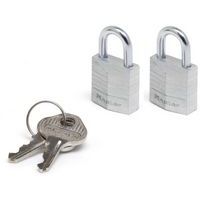 Hangslot met sleutel - massief aluminium - Master Lock