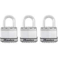 Hangslot No Crack 8 hoekig gelamineerd staal M1EURTRI - Master Lock