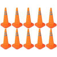 Pion reflecterend nylon opvouwbaar 70 cm - set van 10 - Manutan Expert