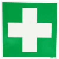 Fotoluminescent bord - EHBO - Hard