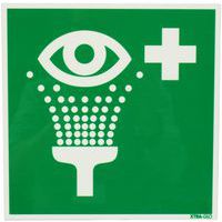 Fotoluminescent bord - Ogen spoelen - Hard