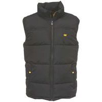 Gewatteerd, mouwloos werkvest Caterpillar