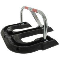 Parkeerbeugel met fundatieplaat in rubber - VISO