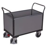 Duwwagen met 4 gesloten wanden - Draagvermogen 400 kg tot 500 kg