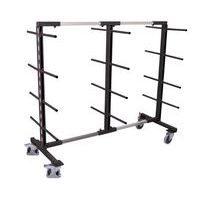 Draagarmwagen dubbelzijdig breed - Draagvermogen 400 kg - Variofit