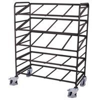 Etagewagen breed met 5 etages - 1240 x 610 mm - Draagvermogen 250 kg