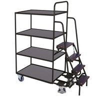 Orderpickwagen laag met 4 etages - Variofit