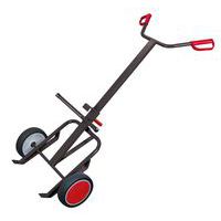 Vatensteekwagen staal voor 200 liter stalen vaten - Variofit